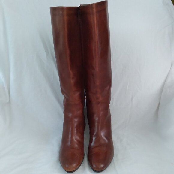 Cole Haan Brown Heeled Boots - Picture 3 of 12